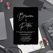 deckle edge indi handmade paper