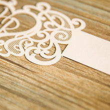 personalised heart shaped laser cut belly band