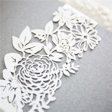 floral lace laser cut belly band