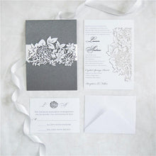 floral lace laser cut belly band