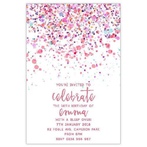 Watercolour blue flower