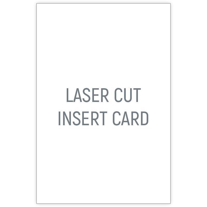Laser cut - Insert Card